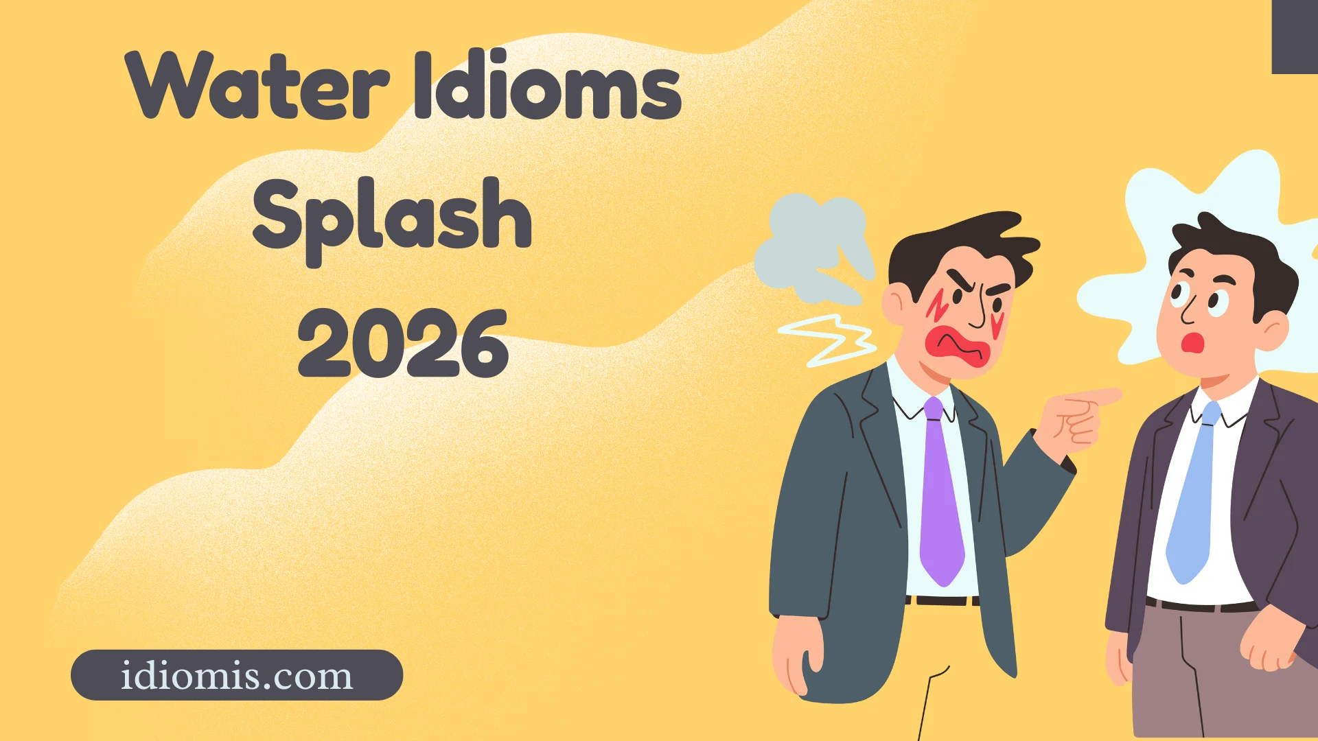 Water Idioms Splash