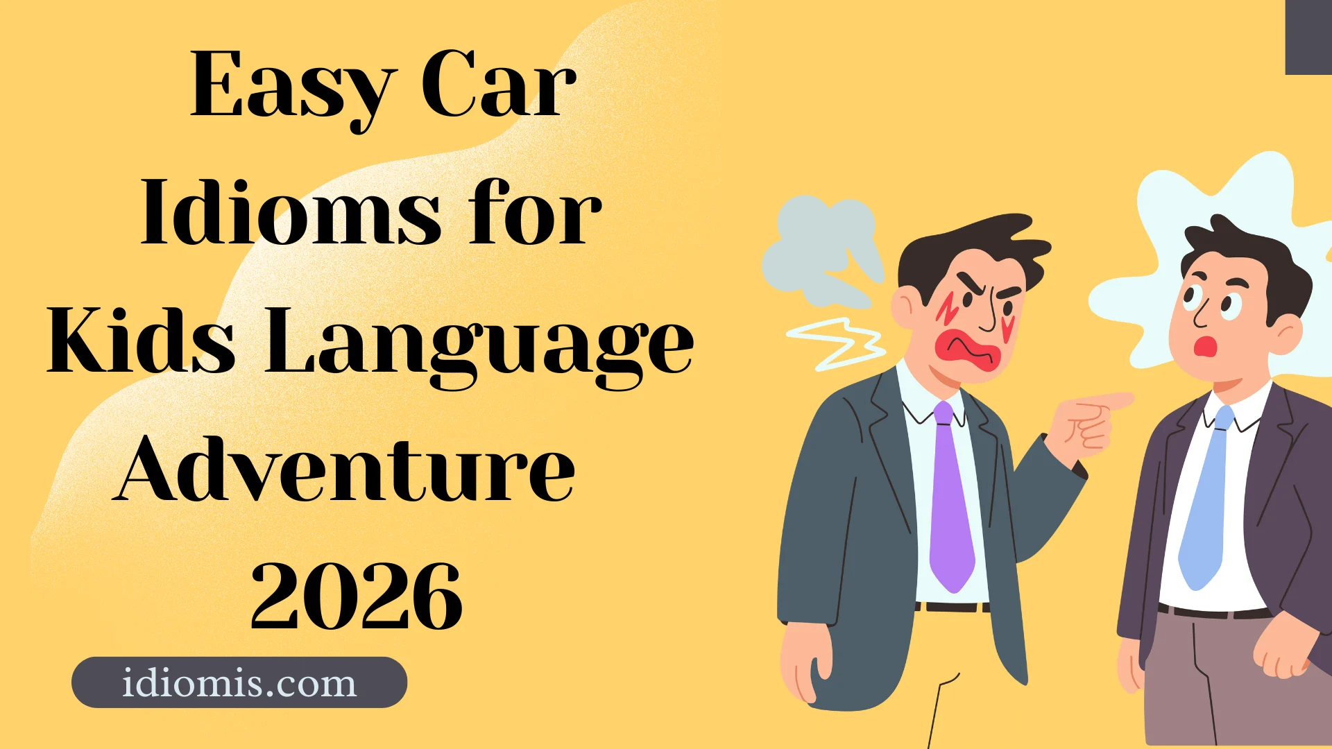 🚗 Fun & Easy Car Idioms for Kids – Let’s Go on a Language Adventure!2026
