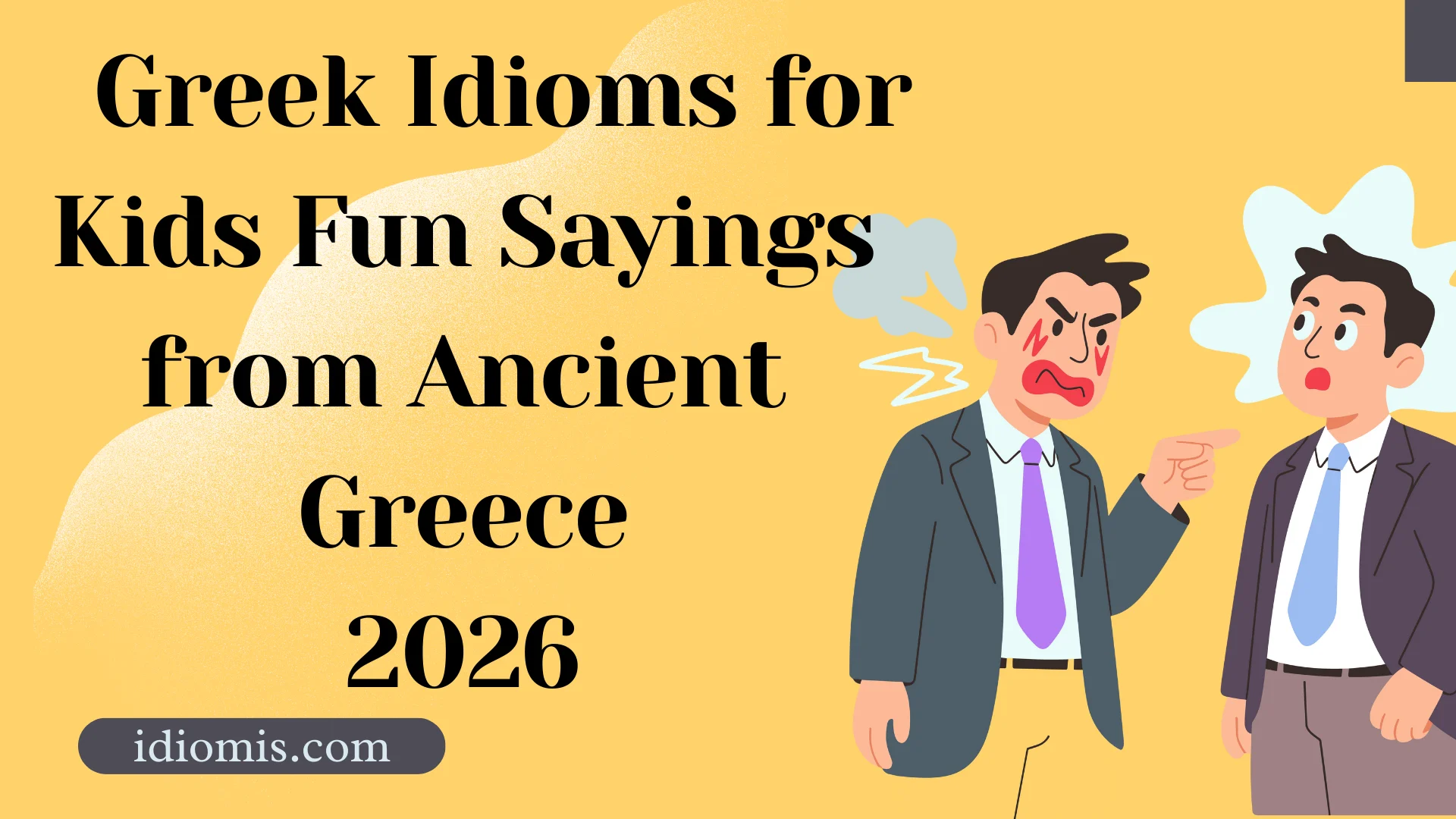 Greek Idioms for Kids Fun Sayings from Ancient Greece